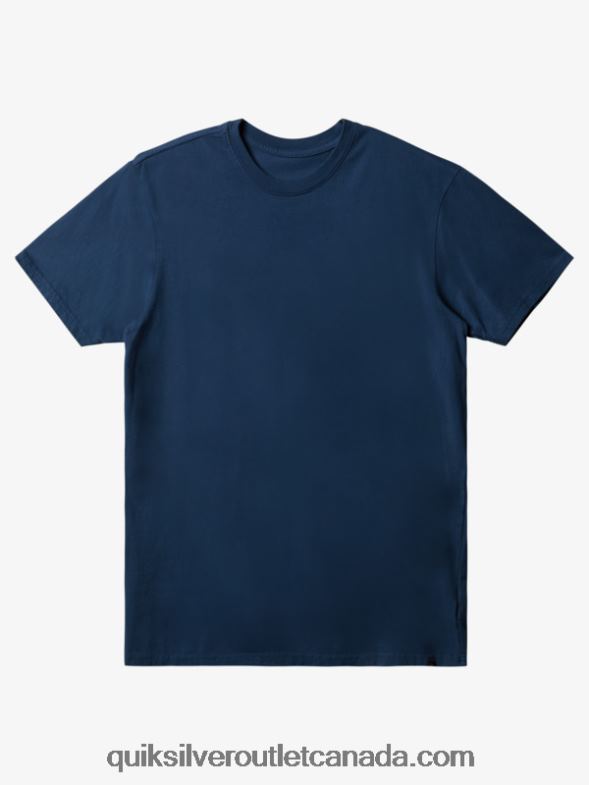 CA Quiksilver Men Everyday T-Shirt midnight navy TX4R2903