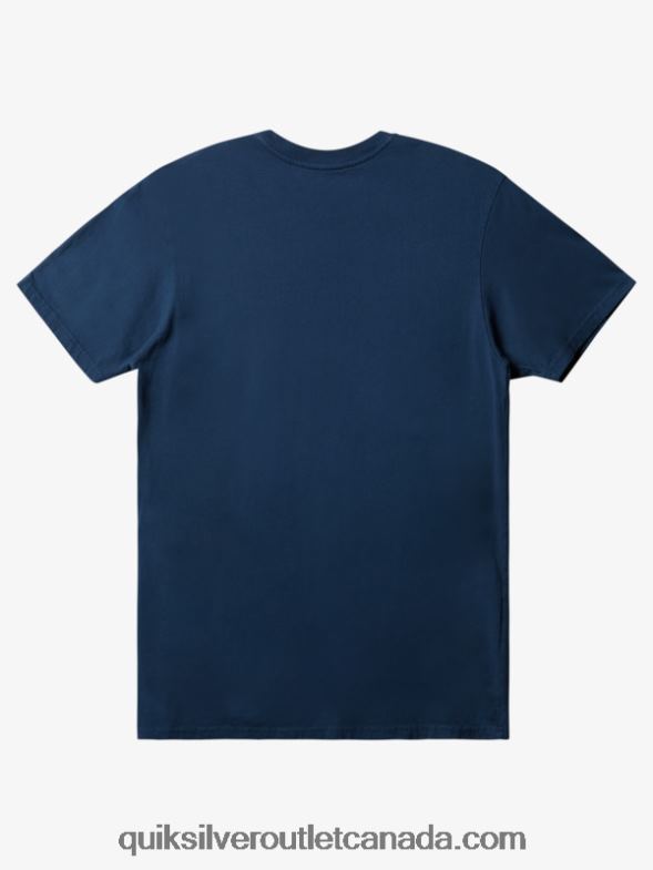 CA Quiksilver Men Everyday T-Shirt midnight navy TX4R2903