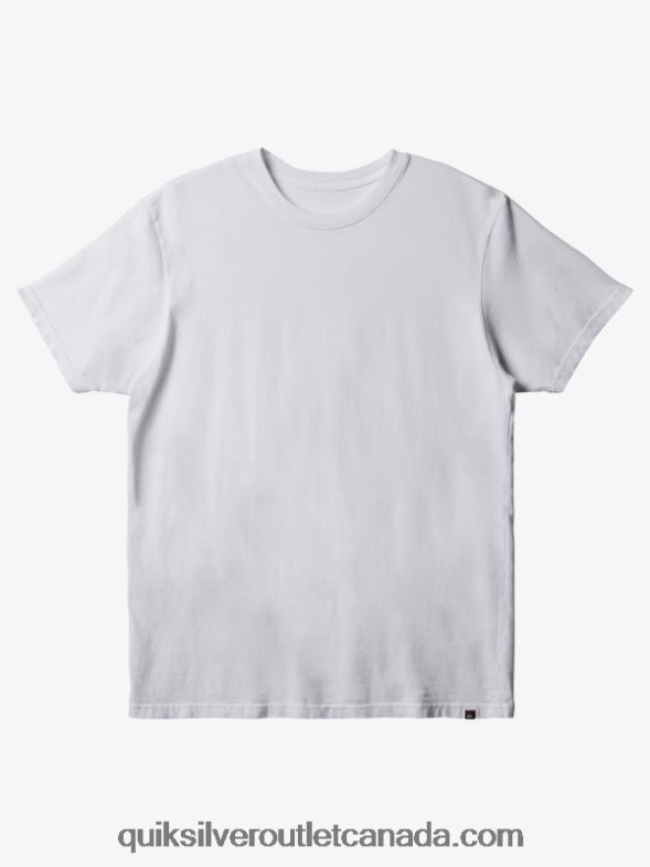 CA Quiksilver Men Everyday T-Shirt white TX4R2904