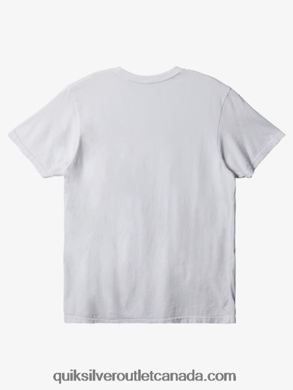 CA Quiksilver Men Everyday T-Shirt white TX4R2904