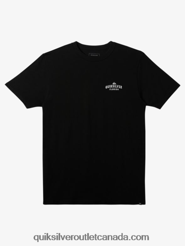 CA Quiksilver Men Florida Coast To Coast T-Shirt black TX4R2235
