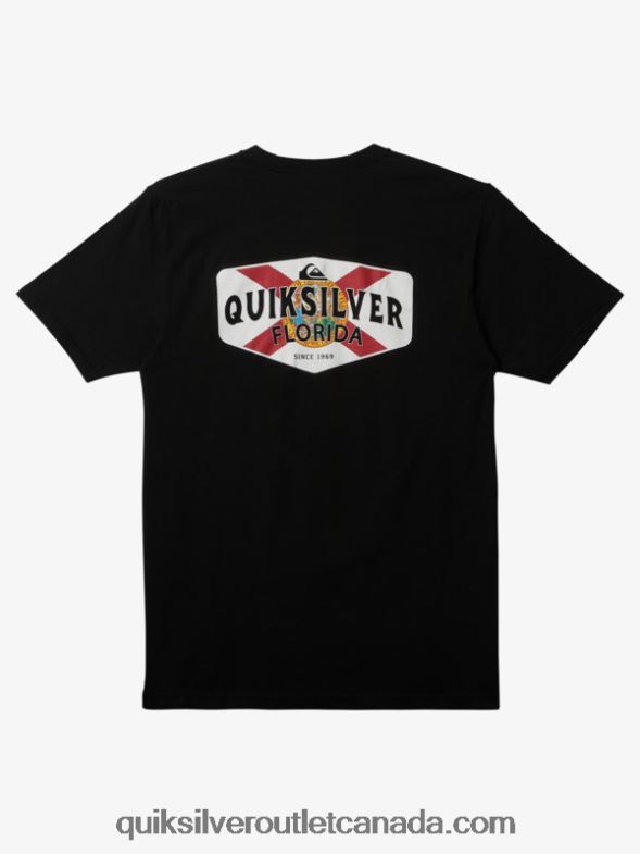 CA Quiksilver Men Florida Coast To Coast T-Shirt black TX4R2235