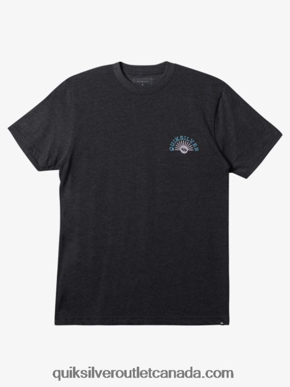 CA Quiksilver Men Flow Mod T-Shirt charcoal heather TX4R2272