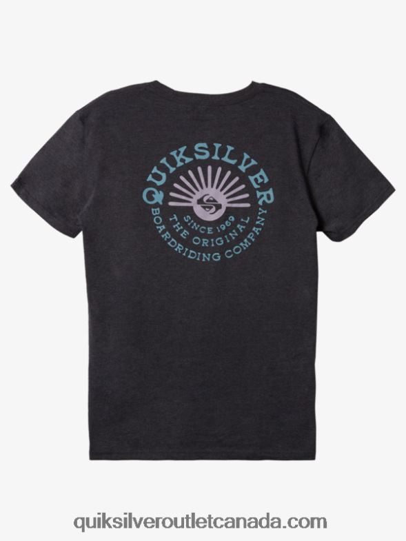 CA Quiksilver Men Flow Mod T-Shirt medium grey heather TX4R2270