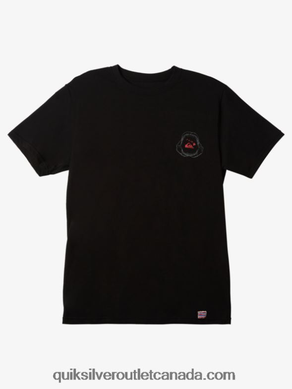 CA Quiksilver Men Hawaii Big Bite T-shirt black TX4R21421