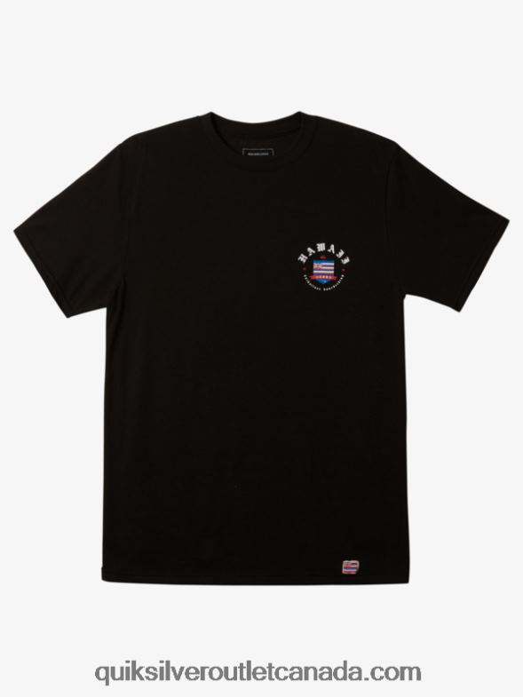 CA Quiksilver Men Hawaii Royalty T-shirt black TX4R2998