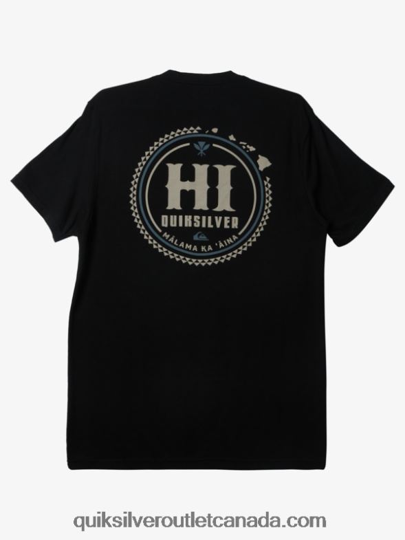 CA Quiksilver Men Hawaii Survivor T-Shirt black TX4R2116
