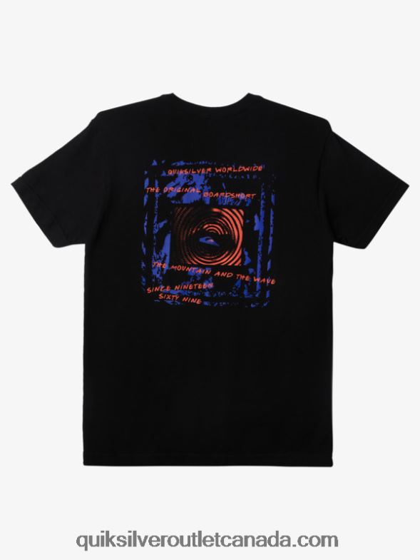 CA Quiksilver Men International Worldforce T-Shirt black TX4R2597