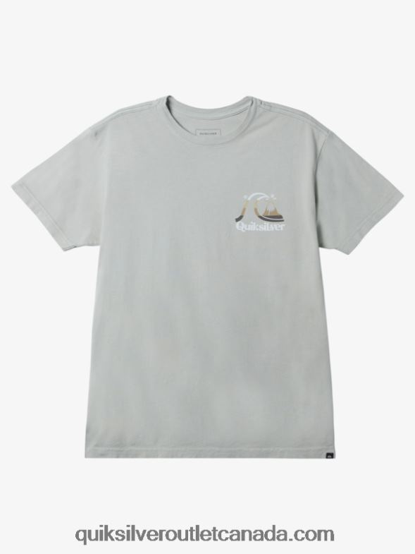 CA Quiksilver Men Island Time T-Shirt desert sage TX4R21628