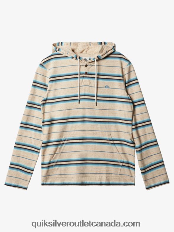 CA Quiksilver Men Last Chance Hooded Long Sleeve T-Shirt birch last chance TX4R21863