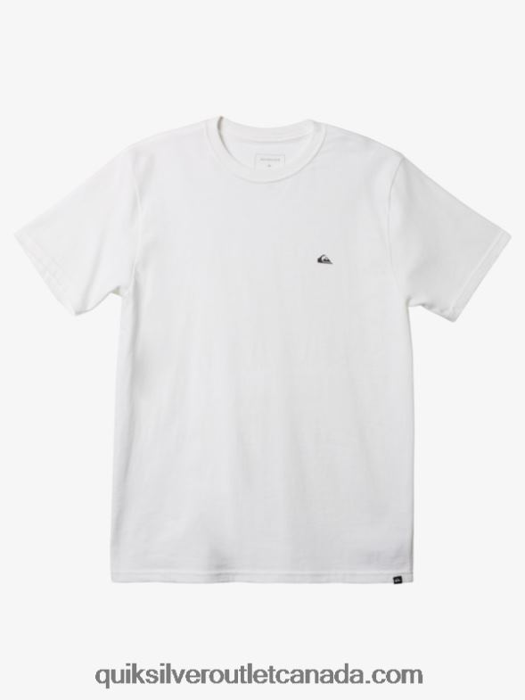 CA Quiksilver Men Mw Mini Logo T-shirt white TX4R2110
