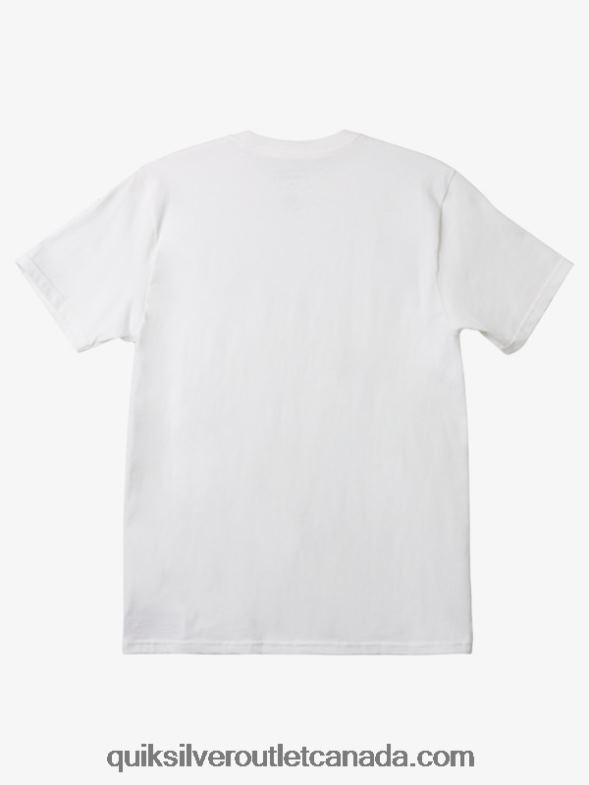 CA Quiksilver Men Mw Mini Logo T-shirt white TX4R2110