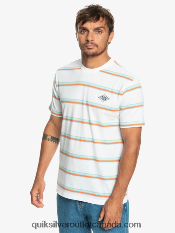 CA Quiksilver Men Mystery Point T-Shirt birch mystery point TX4R21392