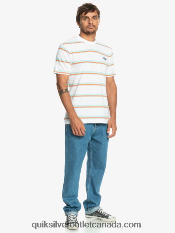 CA Quiksilver Men Mystery Point T-Shirt birch mystery point TX4R21392