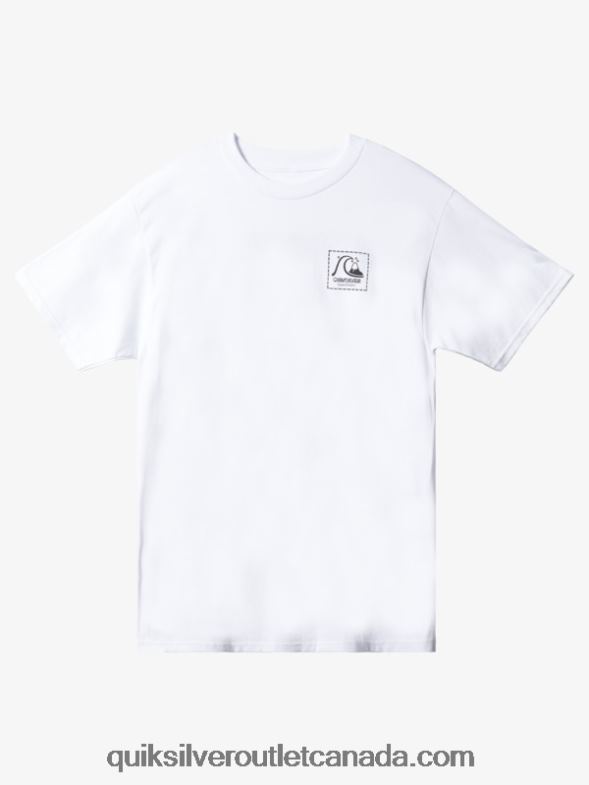 CA Quiksilver Men Natas Action Now T-Shirt white TX4R21658