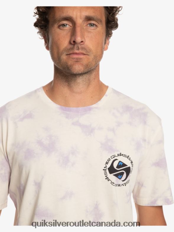 CA Quiksilver Men Omni Circle T-Shirt birch TX4R21071
