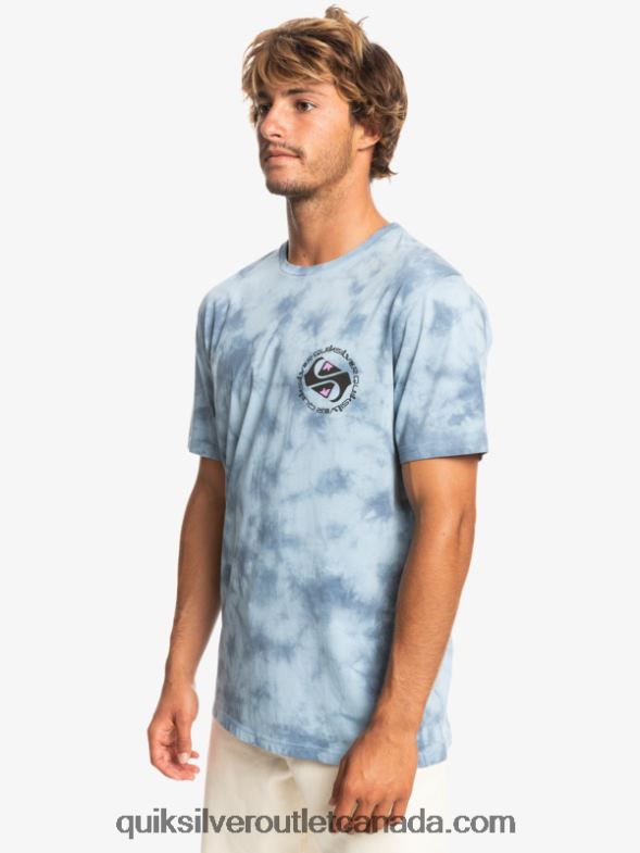 CA Quiksilver Men Omni Circle T-Shirt celestial blue TX4R21070