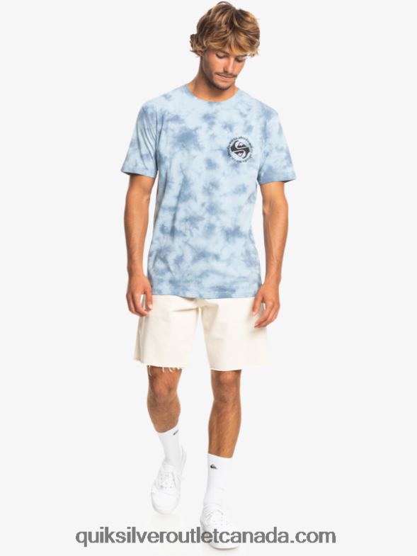 CA Quiksilver Men Omni Circle T-Shirt celestial blue TX4R21070