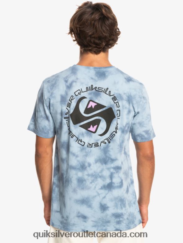 CA Quiksilver Men Omni Circle T-Shirt celestial blue TX4R21070