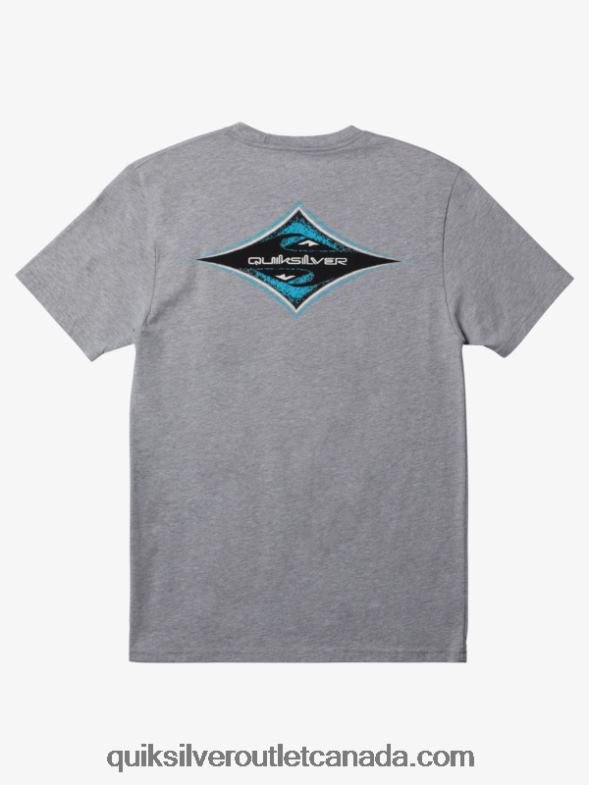 CA Quiksilver Men Omni Diamond T-Shirt athletic heather TX4R2170