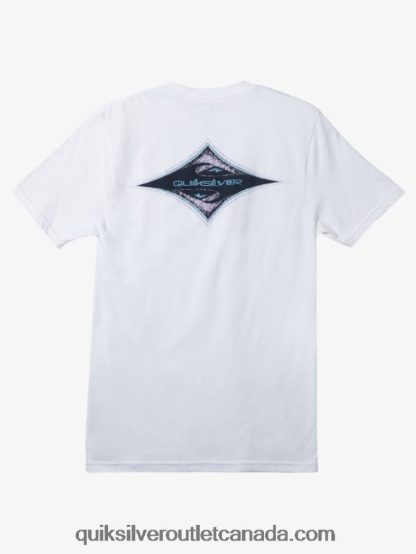 CA Quiksilver Men Omni Diamond T-Shirt white TX4R2162
