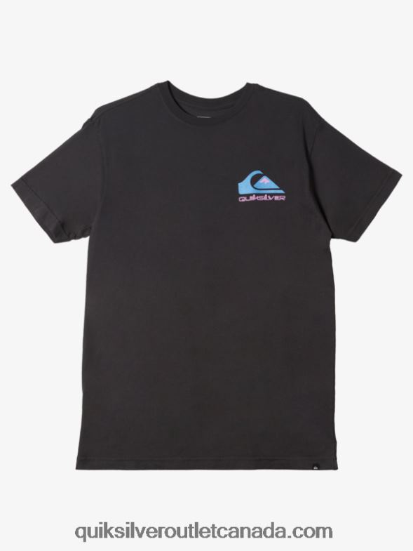 CA Quiksilver Men Omni Logo T-Shirt black TX4R2984
