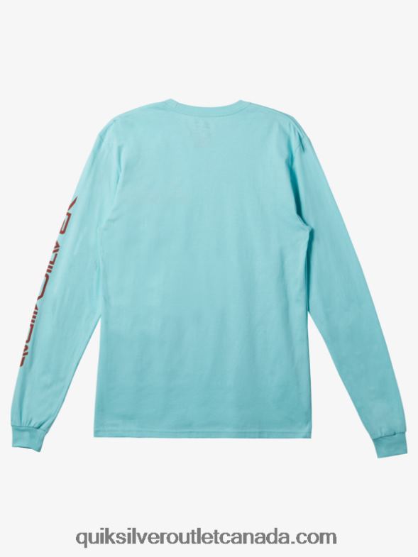 CA Quiksilver Men Omni Logo T-shirt angel blue TX4R2297