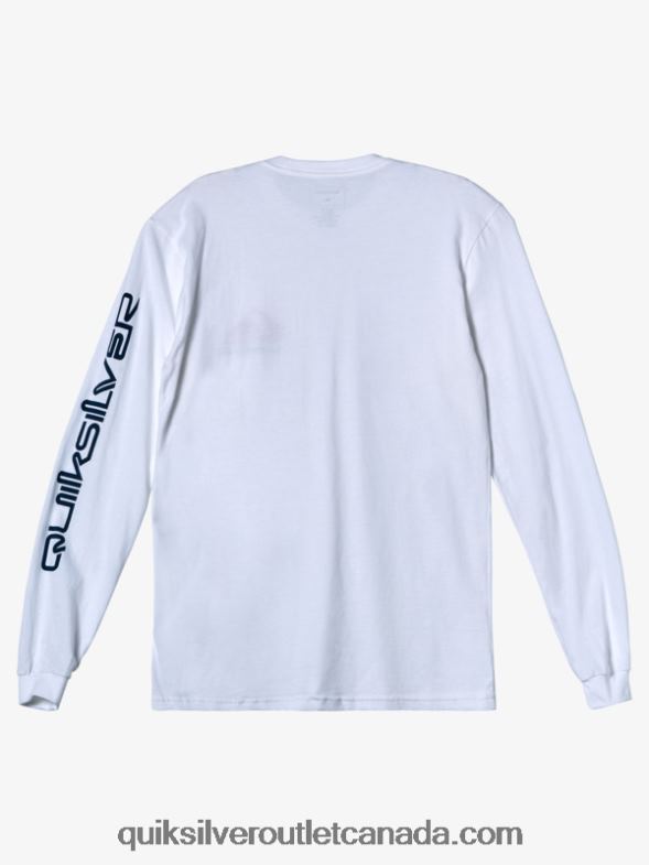 CA Quiksilver Men Omni Logo T-shirt white TX4R2299