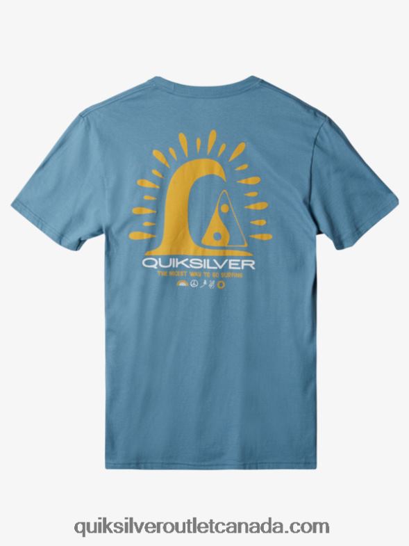 CA Quiksilver Men On The Edge T-Shirt provencial TX4R21505