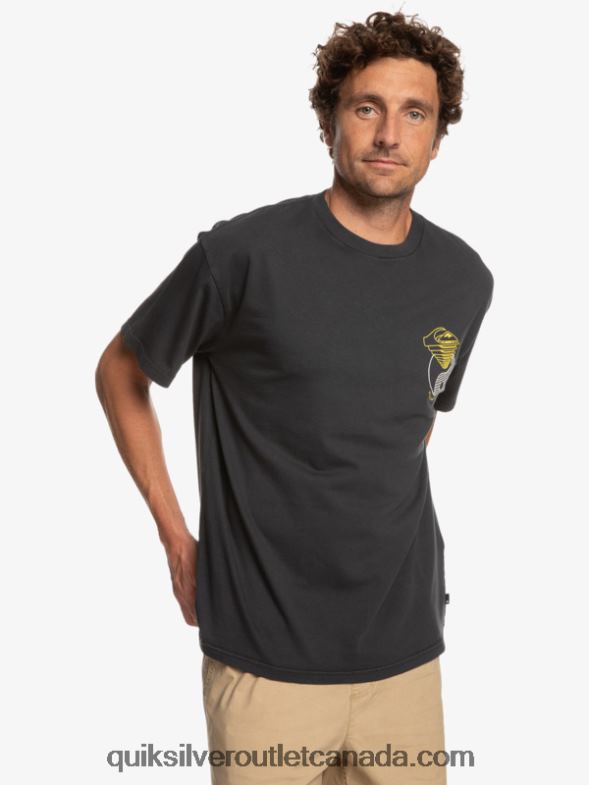 CA Quiksilver Men Out There T-Shirt black TX4R21167