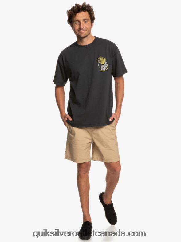 CA Quiksilver Men Out There T-Shirt black TX4R21167