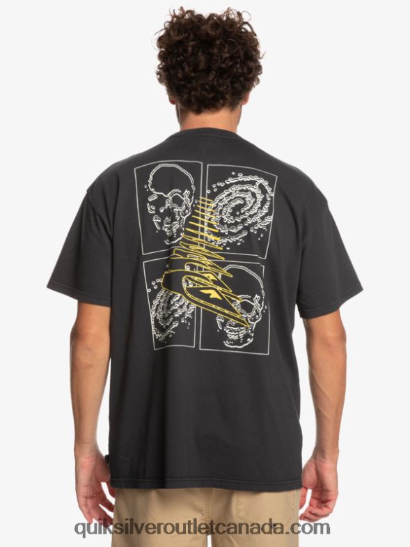 CA Quiksilver Men Out There T-Shirt black TX4R21167