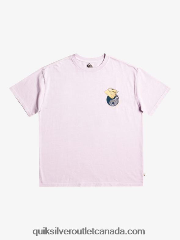 CA Quiksilver Men Out There T-Shirt pastel lilac TX4R21168