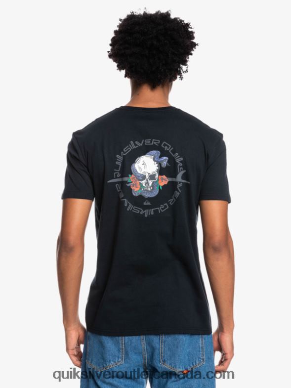 CA Quiksilver Men Outta Road - T-Shirt black TX4R21818
