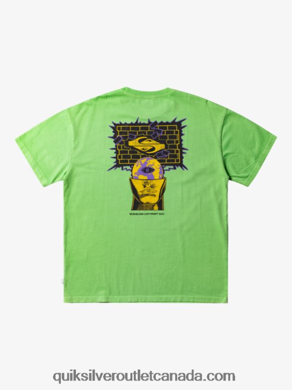 CA Quiksilver Men Power Trip T-Shirt panama TX4R2758