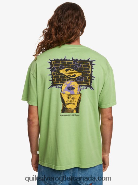 CA Quiksilver Men Power Trip T-Shirt panama TX4R2758