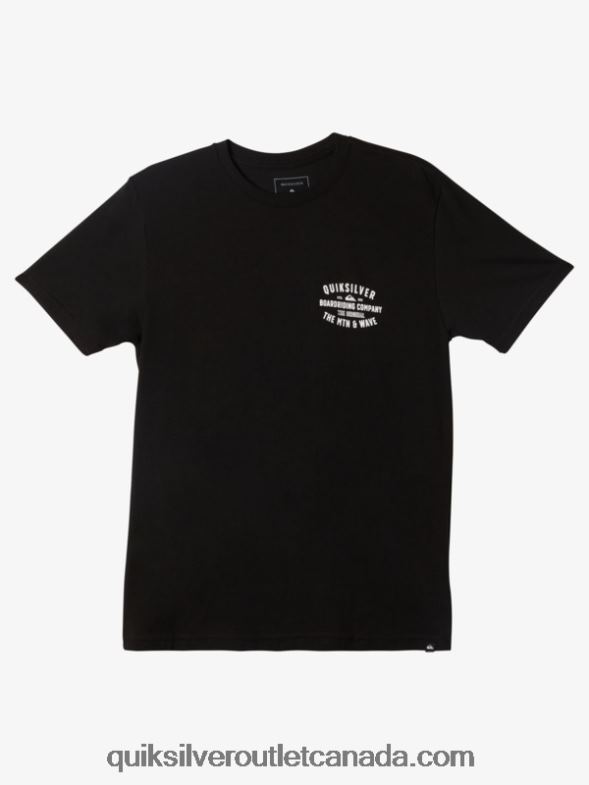 CA Quiksilver Men QS Surf Lockup T-shirt black TX4R2960