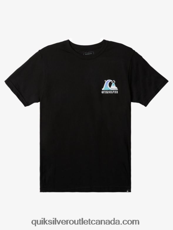 CA Quiksilver Men River Bend T-Shirt black TX4R21517