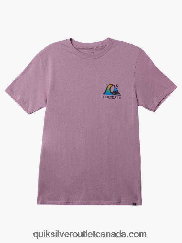 CA Quiksilver Men River Bend T-Shirt dusty orchid TX4R21516