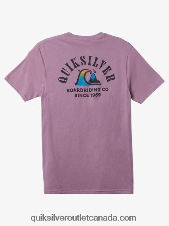 CA Quiksilver Men River Bend T-Shirt dusty orchid TX4R21516