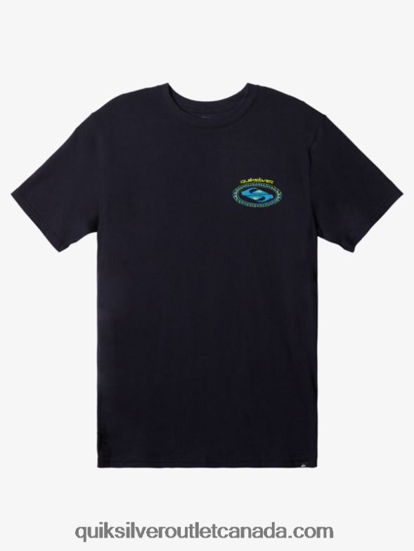 CA Quiksilver Men Second Skin T-Shirt navy blazer TX4R21153