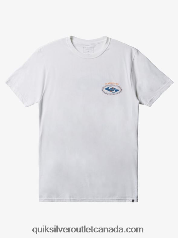 CA Quiksilver Men Second Skin T-Shirt white TX4R21152