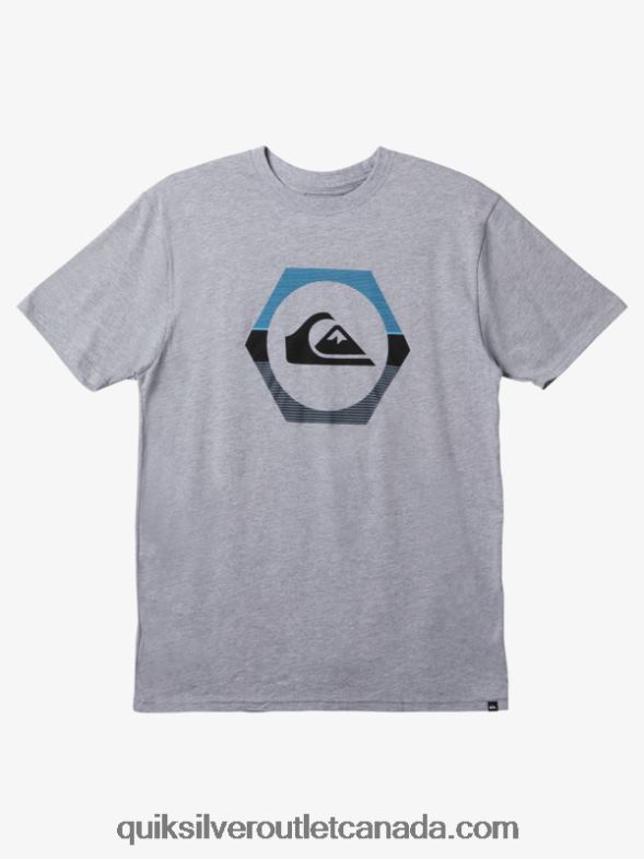 CA Quiksilver Men Shapeshifter T-Shirt athletic heather TX4R2226