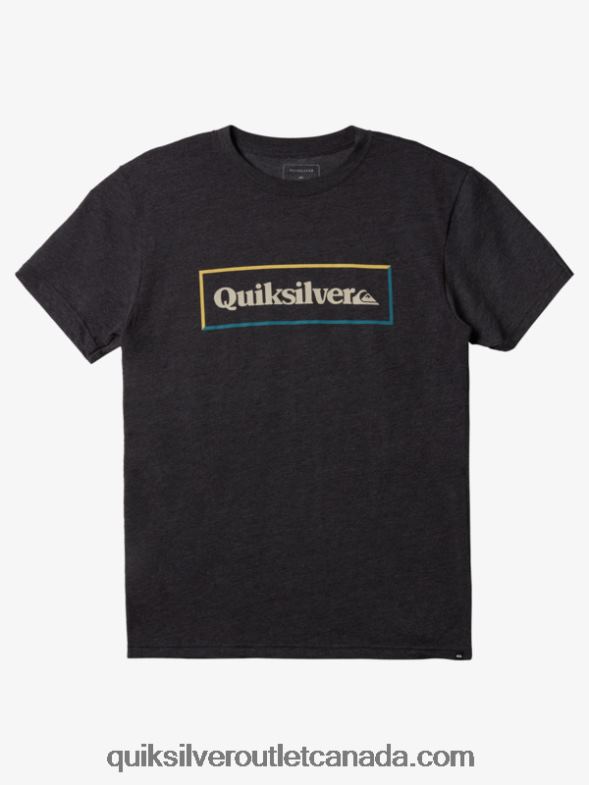 CA Quiksilver Men Simple Lock Mod T-shirt charcoal heather TX4R21166
