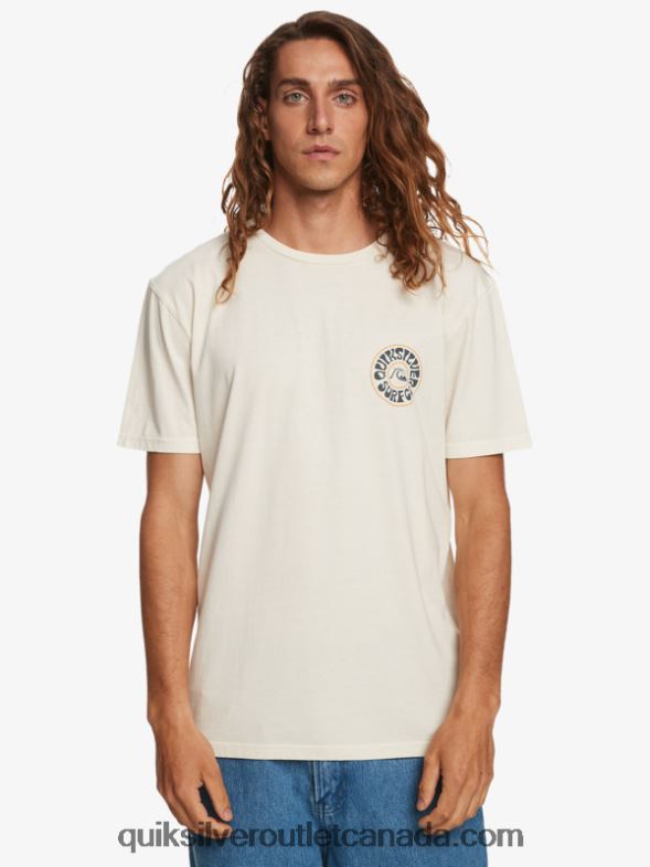 CA Quiksilver Men Stranger Days T-Shirt birch TX4R2752