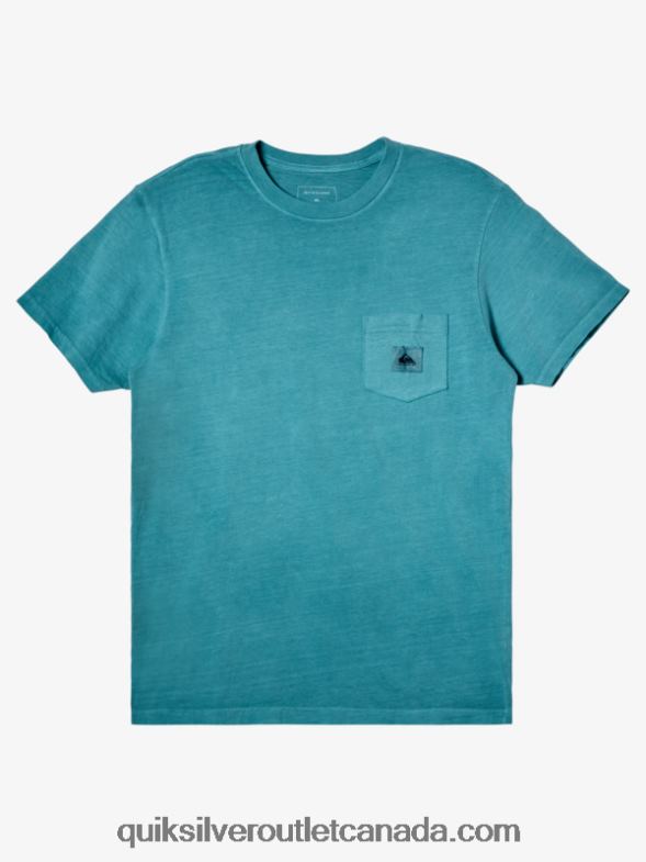 CA Quiksilver Men Sub Mission T-Shirt brittany blue TX4R21042