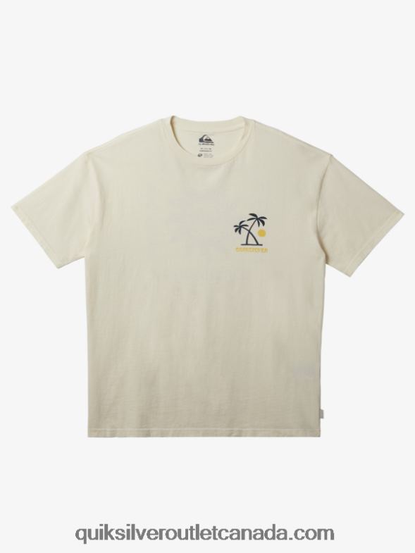 CA Quiksilver Men Sunset Rituals T-Shirt birch TX4R2391