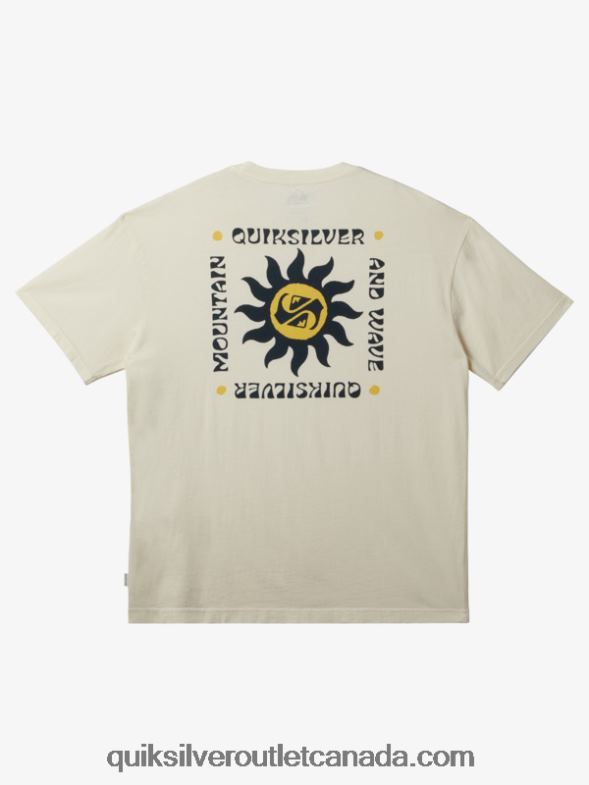 CA Quiksilver Men Sunset Rituals T-Shirt birch TX4R2391
