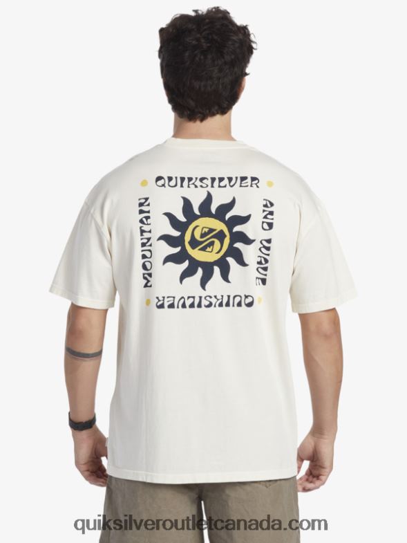 CA Quiksilver Men Sunset Rituals T-Shirt birch TX4R2391