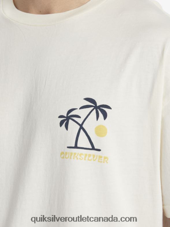 CA Quiksilver Men Sunset Rituals T-Shirt birch TX4R2391